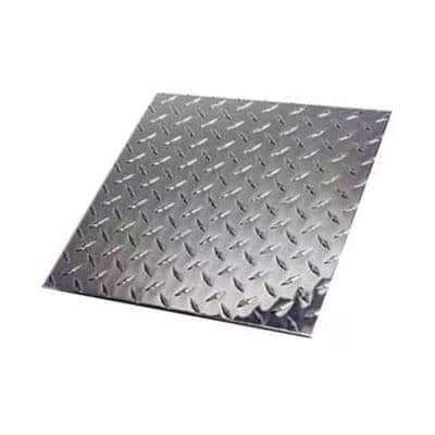 3003 Bright Aluminum 5-Bar Tread Plate .125 Aluminum Alloy Sheet for checkered Aluminum Sheets