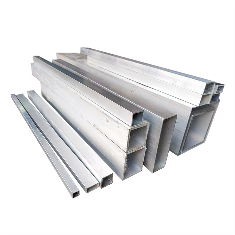 Hot order 6061 6063 7075 rectangular aluminum tubes