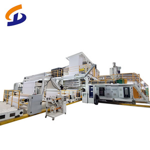 Underwear Making Machinery Nonwoven Production Line Equipment Machine Fully Automatic 3200mm Spunbond Nonwoven Fabric Making