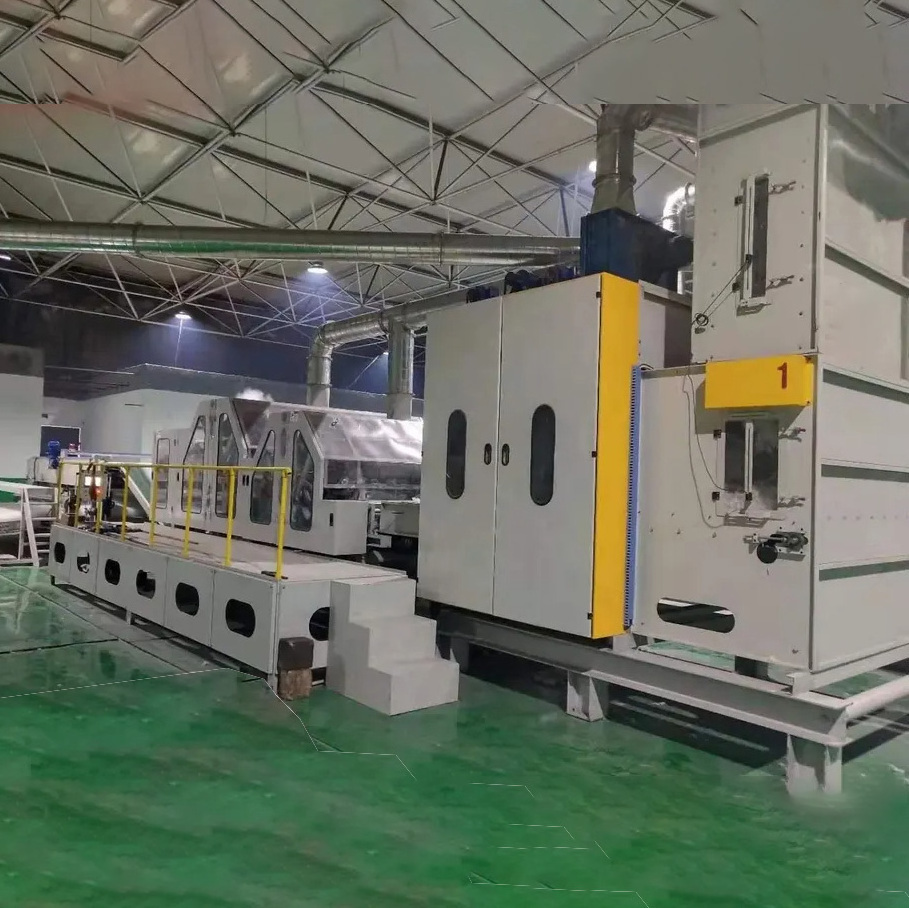 Fully Automatic Geotextile Fabric Needle Felt Blanket Making machine Production Line With High Quality