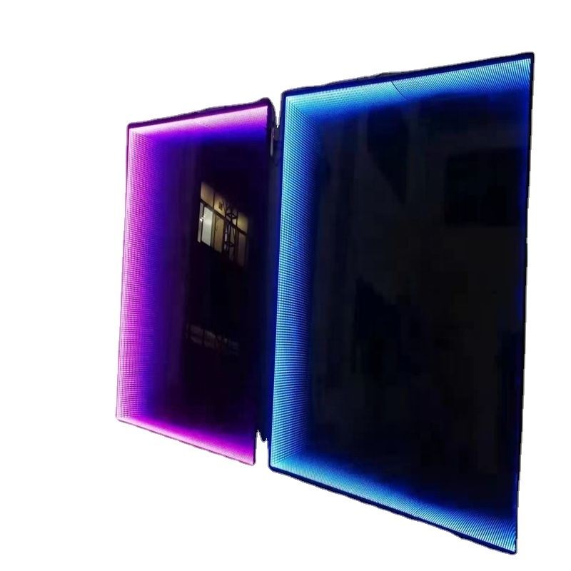 Custom Size 3D Infinity Mirror Tunnel mirror for KTV