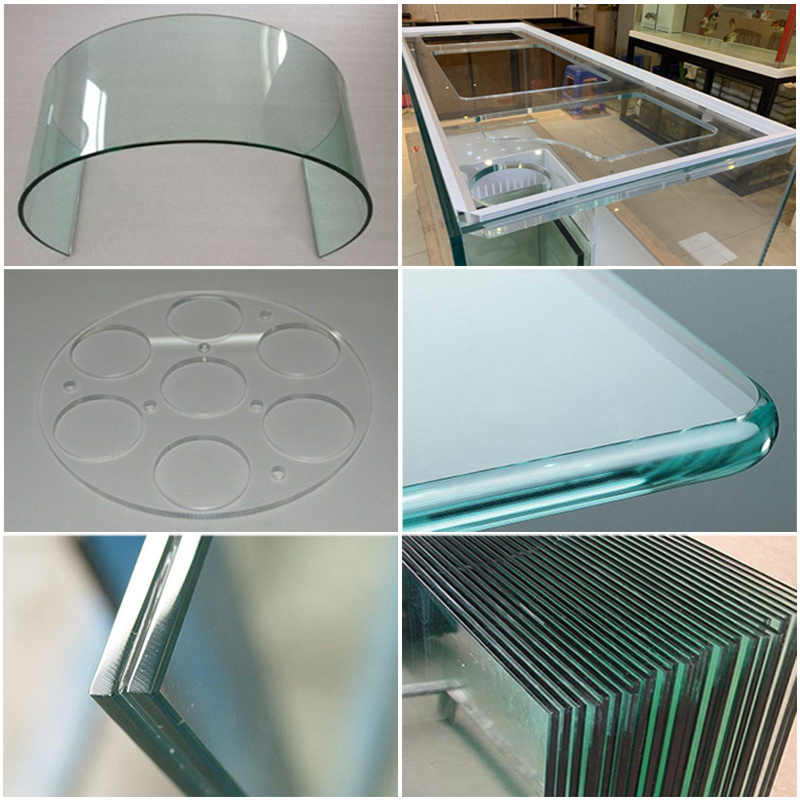 Supply High Quality Tempered Ultra Clear Glass in Architectural Glass Tempered Glass Fence Panels