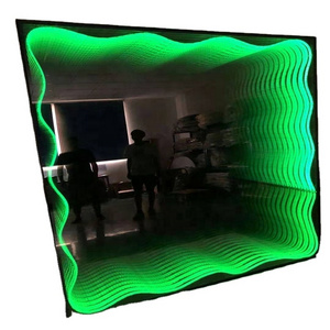 Custom Size 3D Infinity Mirror Tunnel mirror for KTV