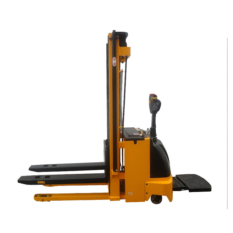 high quality inno lift pallet stacker niuli self loading stacker full-automatic straddle electric stacker