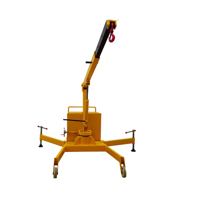 3 ton easy operation high quality firm jib hydraulic shop crane mobile lifting mini crane small crane portable