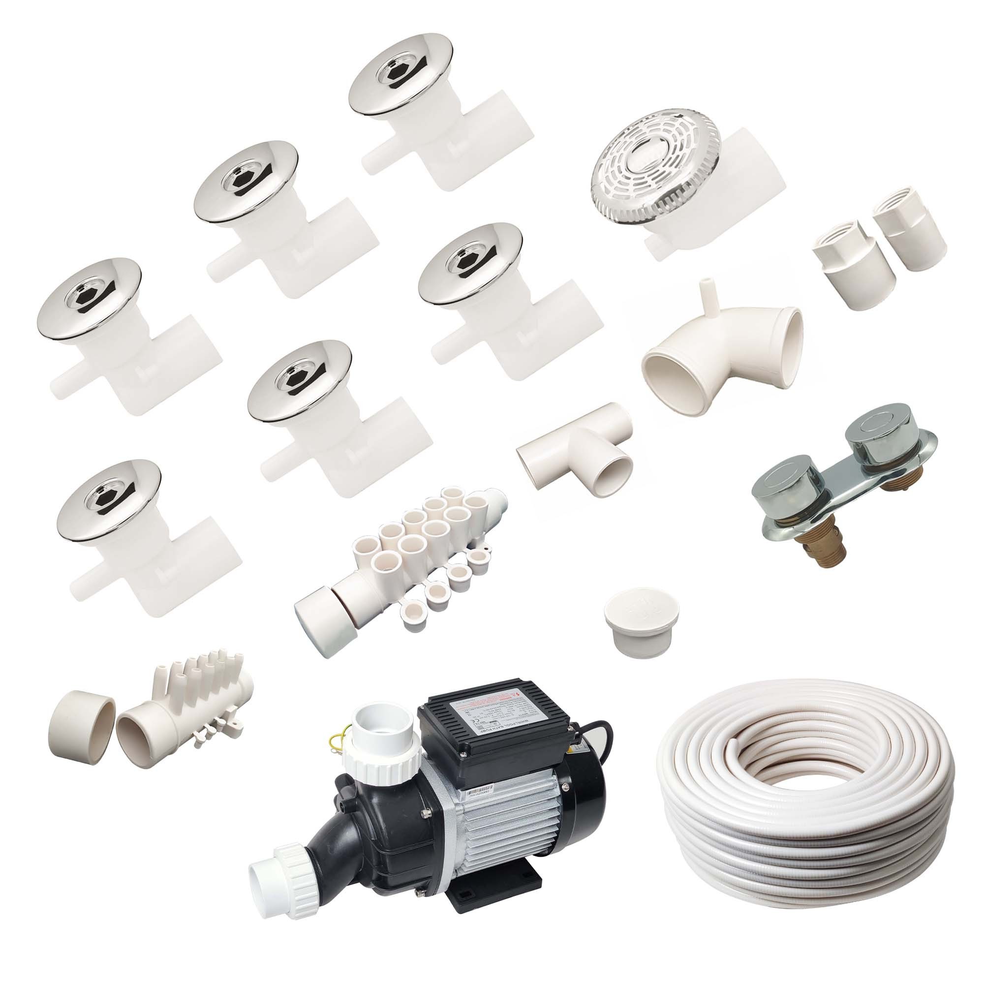 Oem&odm Bathtub Kit Hydromassage Jet System Hotel Tub Jet