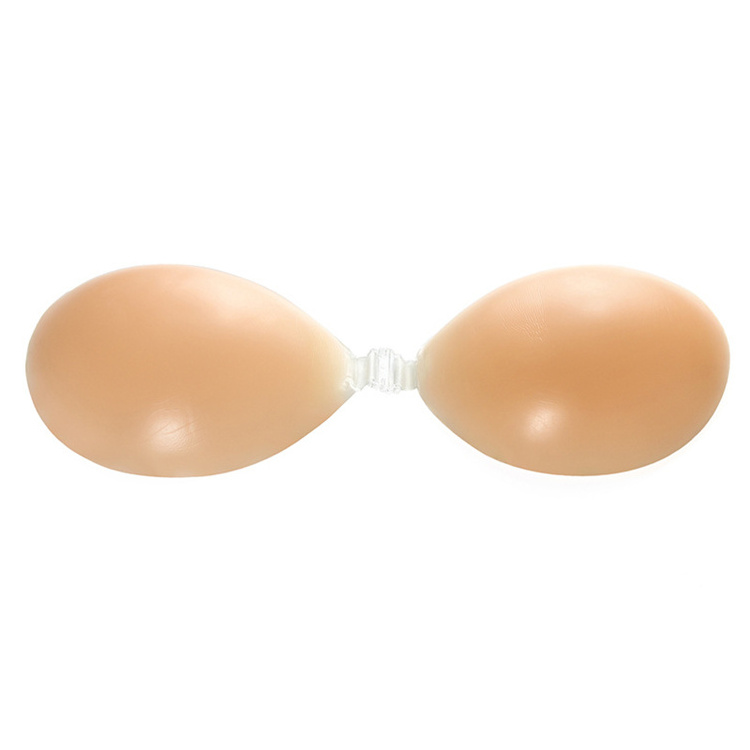 Silicone Bra Invisible Push Up Sexy Strapless Bra Stealth Adhesive Backless Breast Enhancer For Women Lady Nipple Cover