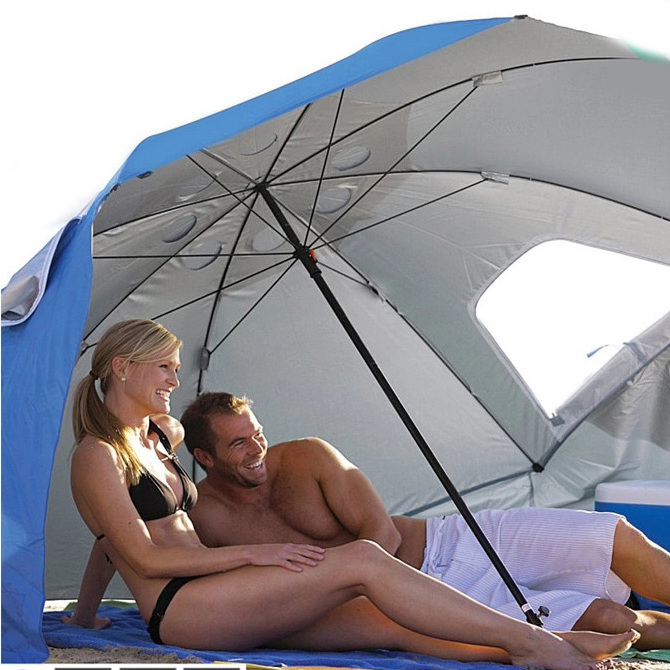 Hot Sale Sun Umbrellas Fishing Hiking Beach Camping Outdoor Sport Umbrella