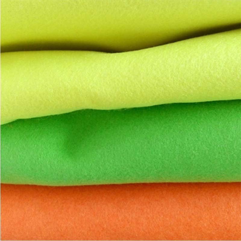 Multifunctional custom colored non woven tennis ball fabric