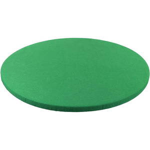 Round Game Table Cover Fitted Tablecloth - 36in to 48in Elastic Fit Felt Poker Table Cover Protector