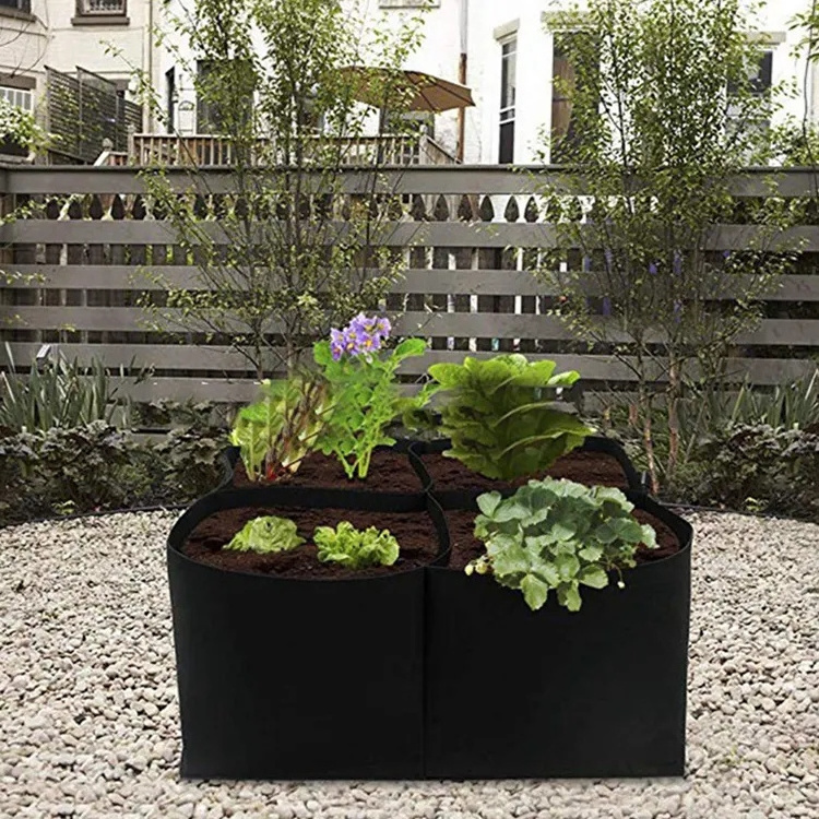 Various styles Plant Pot Grow Bags 1 3 5 7 10 20 30 Gallon black felt pots