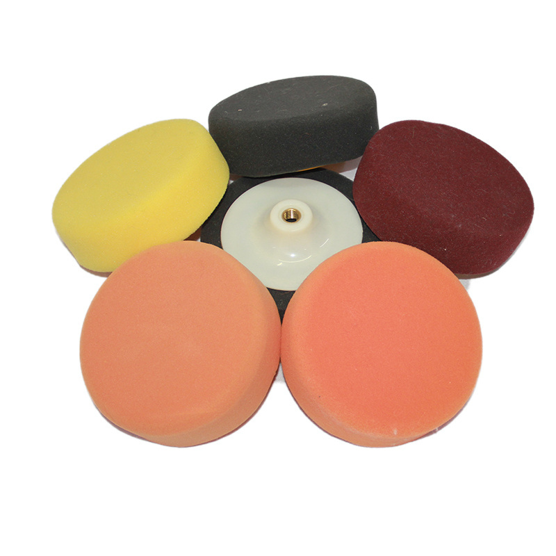 recycle colorful washing car waxing sponge with great price