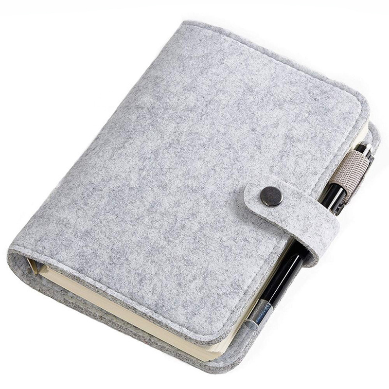 Customized shape and size bible covers felt book cover made in China