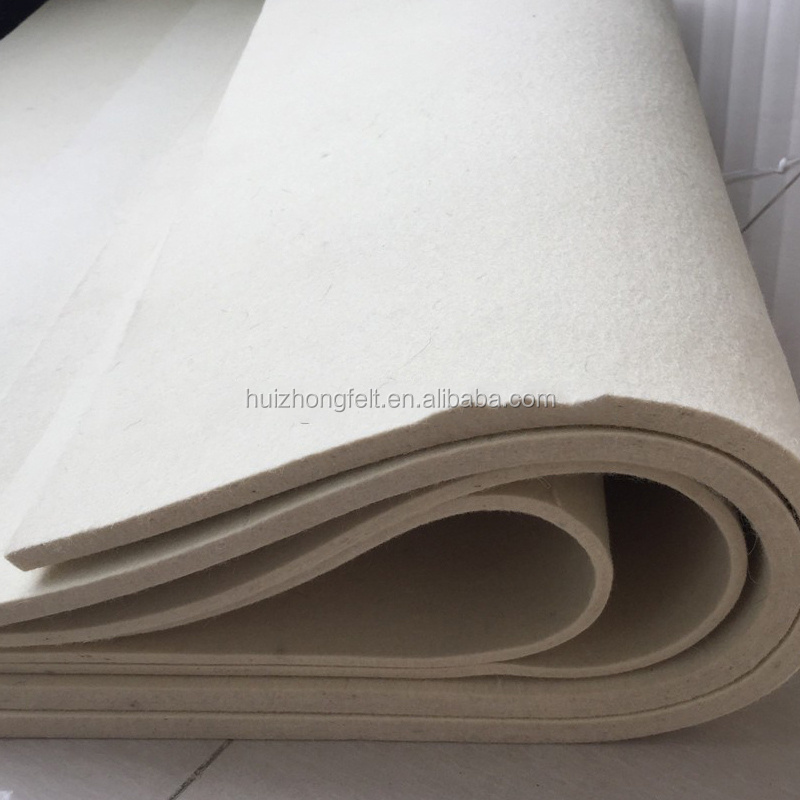 3mm thick 100% merino wool felt fabric cheap price stock fabric