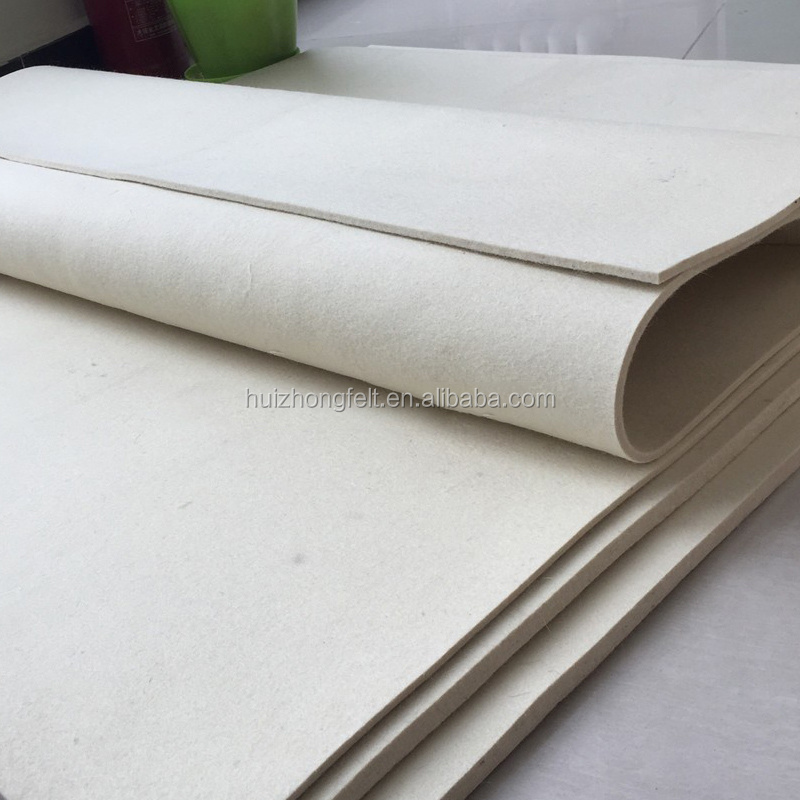 3mm thick 100% merino wool felt fabric cheap price stock fabric