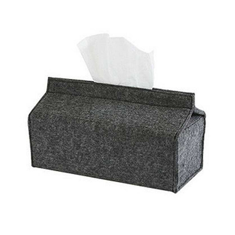 Hot selling dispenser facial felt house table paper cover tissue box with low price