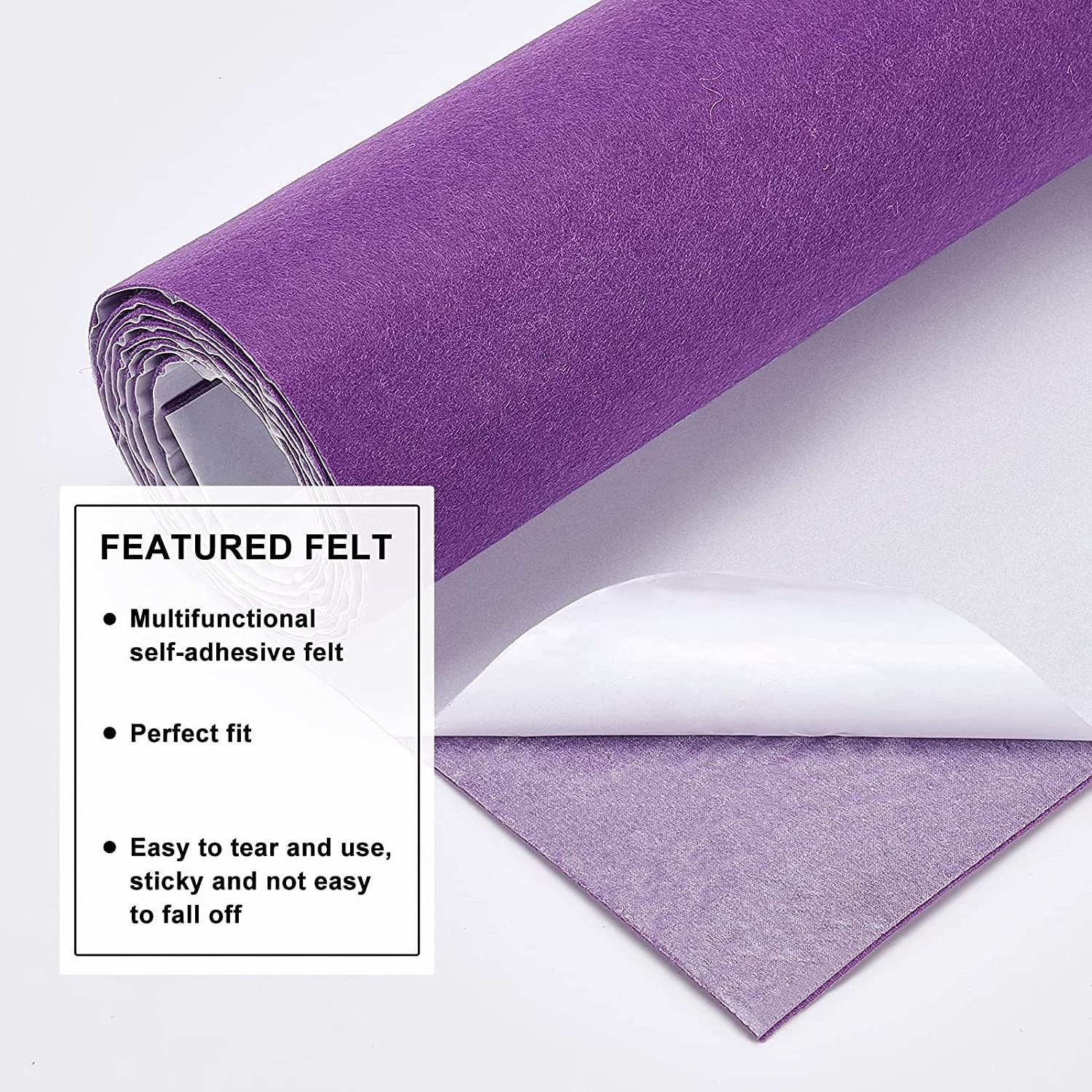 new arrival need punched needle felt sticky carpet back glue nonwoven fabric for office