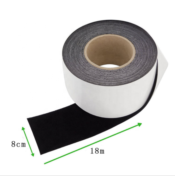 felt with back glue back adhesive used for furniture leg felt gasket