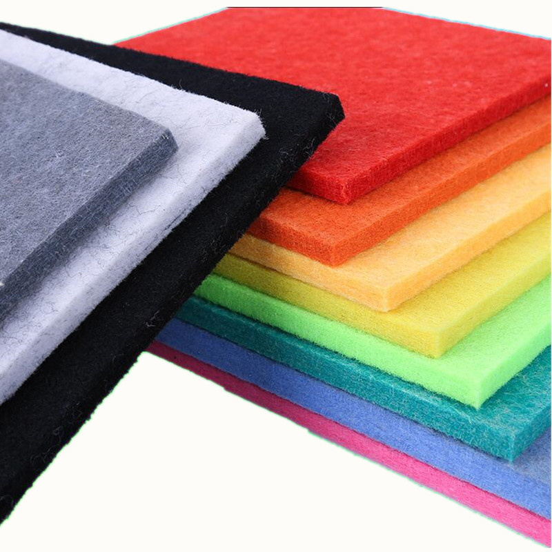 Custom Handmade Eco-friendly soundproofing felt panel tiles acoustic insulation panels