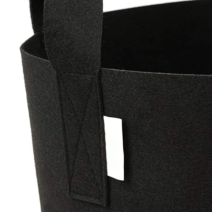 Various styles Plant Pot Grow Bags 1 3 5 7 10 20 30 Gallon black felt pots