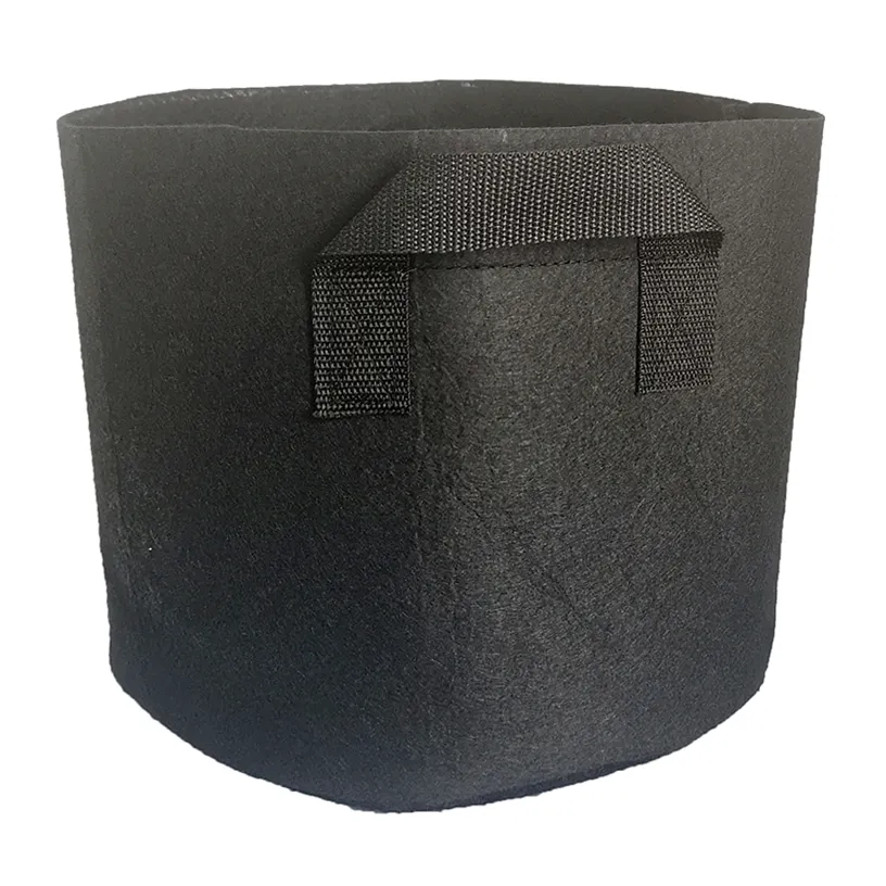 Various styles Plant Pot Grow Bags 1 3 5 7 10 20 30 Gallon black felt pots