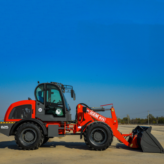 New Design Mini 4x4 Wheel Loader with Front and Backhoe 2 Ton Rated Load EPA Small Tractor Grapple for Germany Market