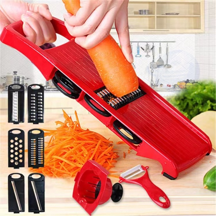 Vegetable Slicer Manual Kitchen Accessories Potato Home Gadget Tools Grater for Vegetable Cutter Round Chopper Mandolin