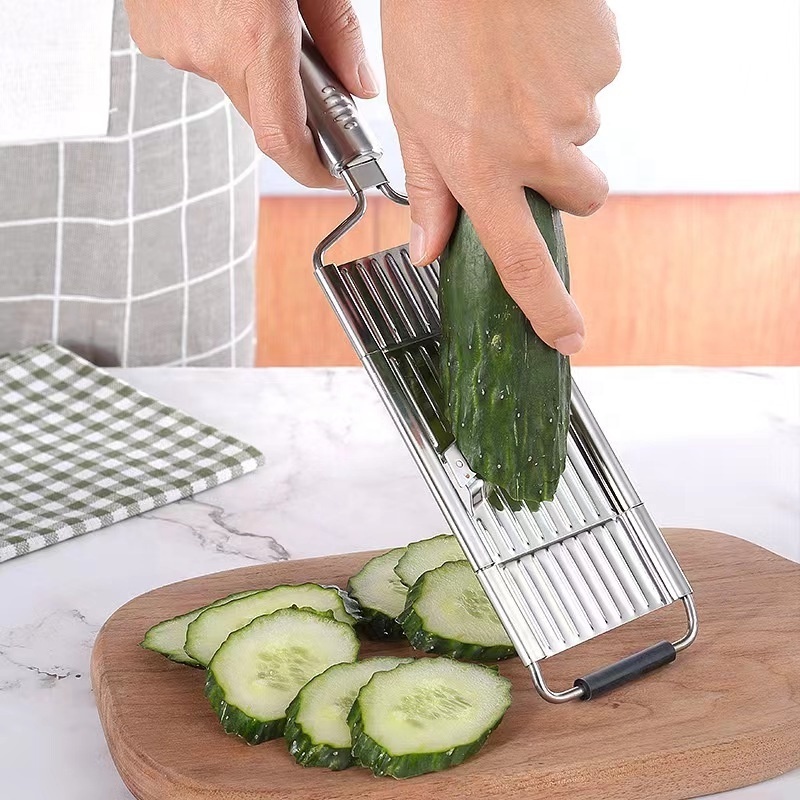 Hot Sale multi-function stainless steel Vegetable grater Vegetable Choppers creative Kitchen Gadget