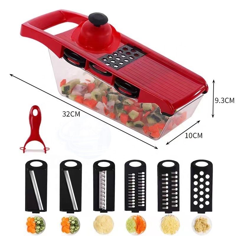 Vegetable Slicer Manual Kitchen Accessories Potato Home Gadget Tools Grater for Vegetable Cutter Round Chopper Mandolin