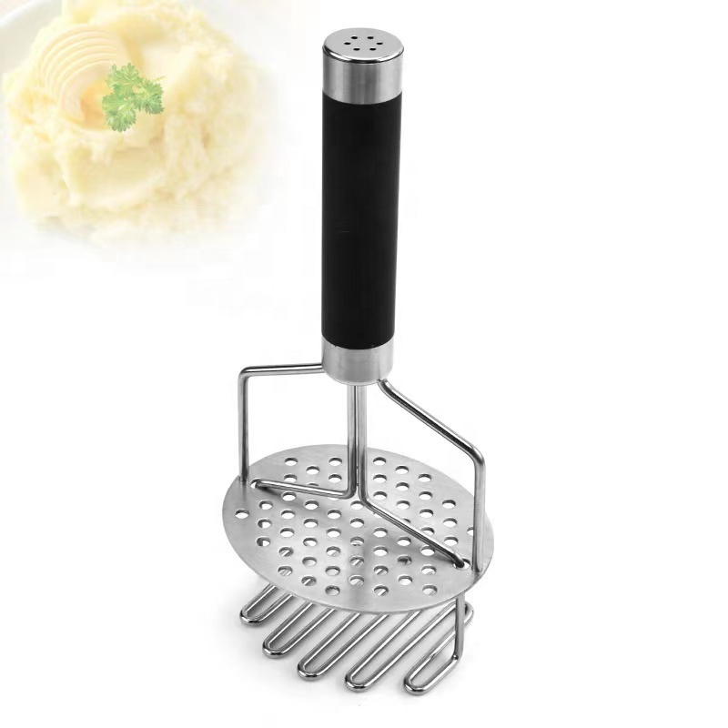 Potato Ricer, Heavy Duty Stainless Steel Potato Masher And Ricer Kitchen Tool, Press And Mash For Perfect Mashed Potatoes