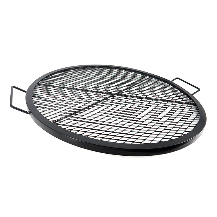 Outdoor Heavy Duty Fire Pit Round Grill BBQ Cooking Grate