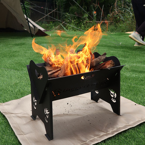 Garden Metal Fire Bowl Camping Wood Burning Fire Pit Out Door Heater Firepit