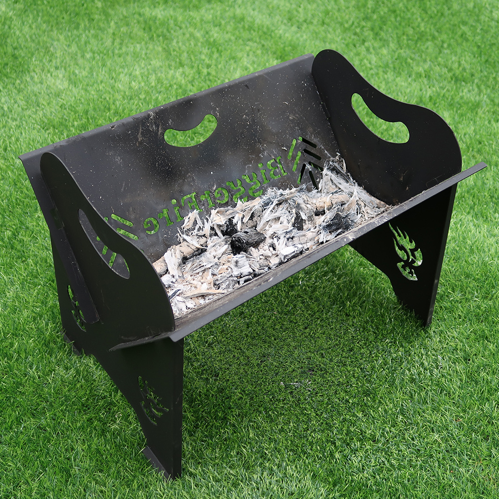 Garden Metal Fire Bowl Camping Wood Burning Fire Pit Out Door Heater Firepit