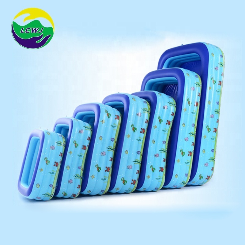 Quality folding swimming pool portable spa hot large plastic inflatable bathtub sand pool for kids and adults