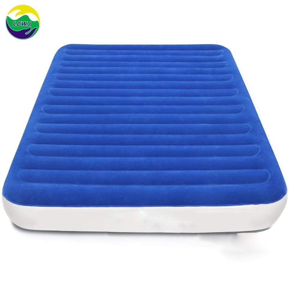 LC Inflatable Airbed Blow up Guest Bed Camping Tent Air Mattress