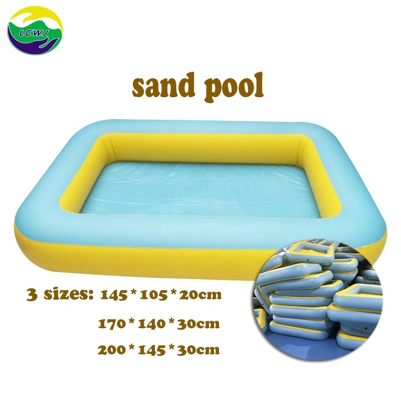 Quality folding swimming pool portable spa hot large plastic inflatable bathtub sand pool for kids and adults