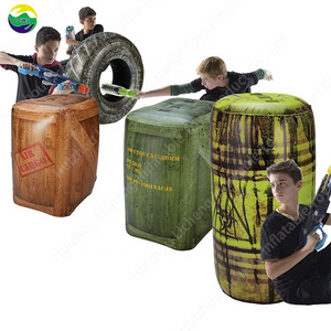 LC Inflatable Battle Zone Birthday Party Idea Sport Game Battlefield War Shooting Game For Kids Battlezone Game Inflatable