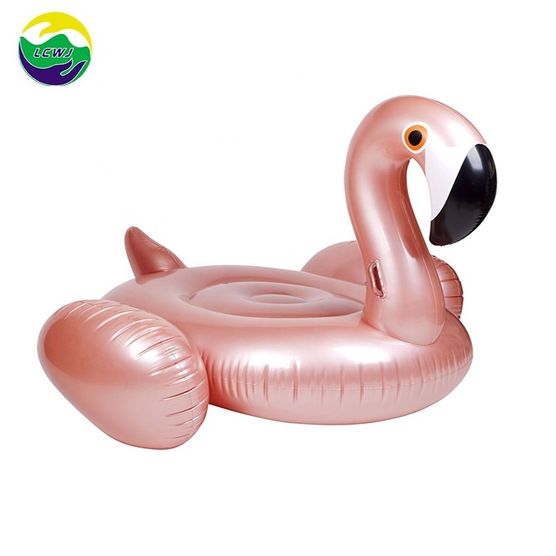 LC factory hot sale water toys Small size inflatable pool floats flamingo for adults