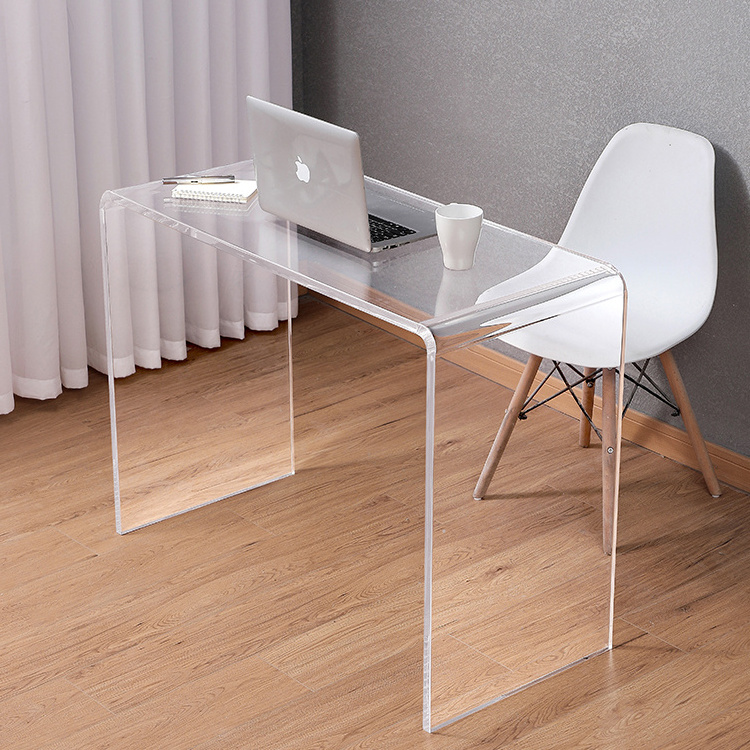 Clear Acrylic Writing DeskAcrylic Office Console  Acrylic Office Table Design Acrylic Desk