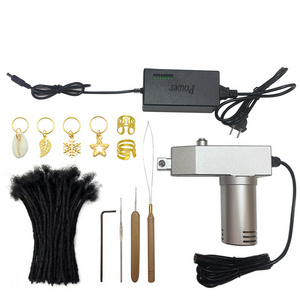 LIGHT BEAUTY  handheld portable knot crochet making machine, convenient and fast DIY braided hair extensions