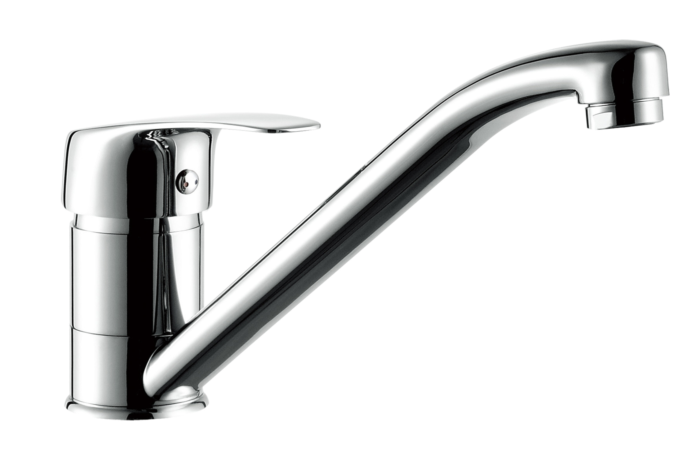 Single Handle Simple Design Brass Kitchen Mixer& Kitchen Sink Faucet (Hz08 2101)