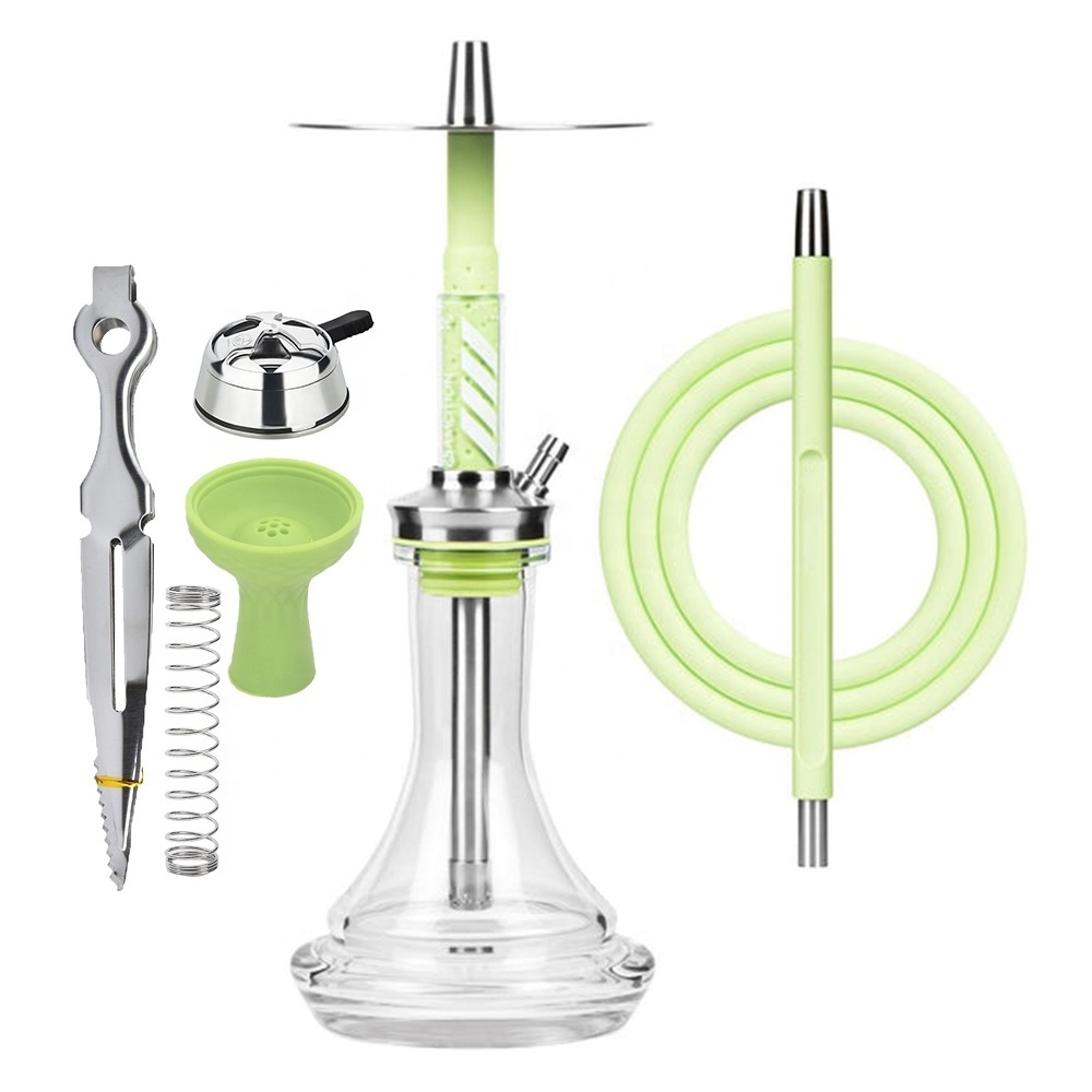 Top Sale Unique Design High Quality Aluminum Amotion Futr  Shisha set Narguile Hookah Amotion portable hookah