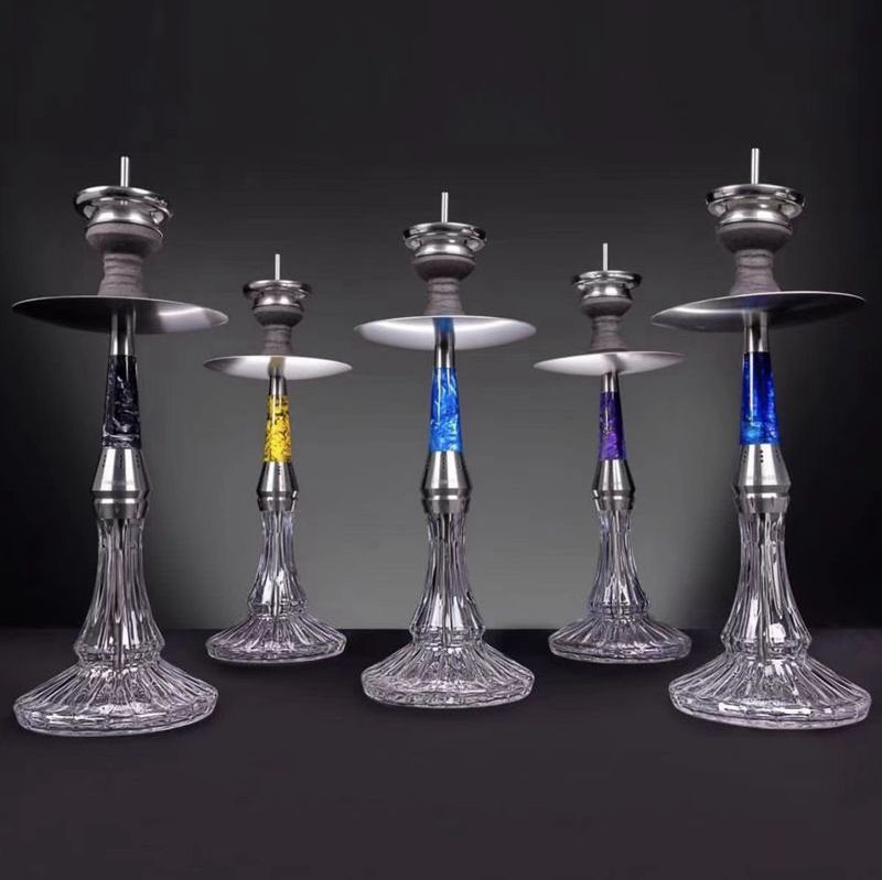 Hot Fashion Good quality luxury aluminum hookah shisha with all hookah accessories