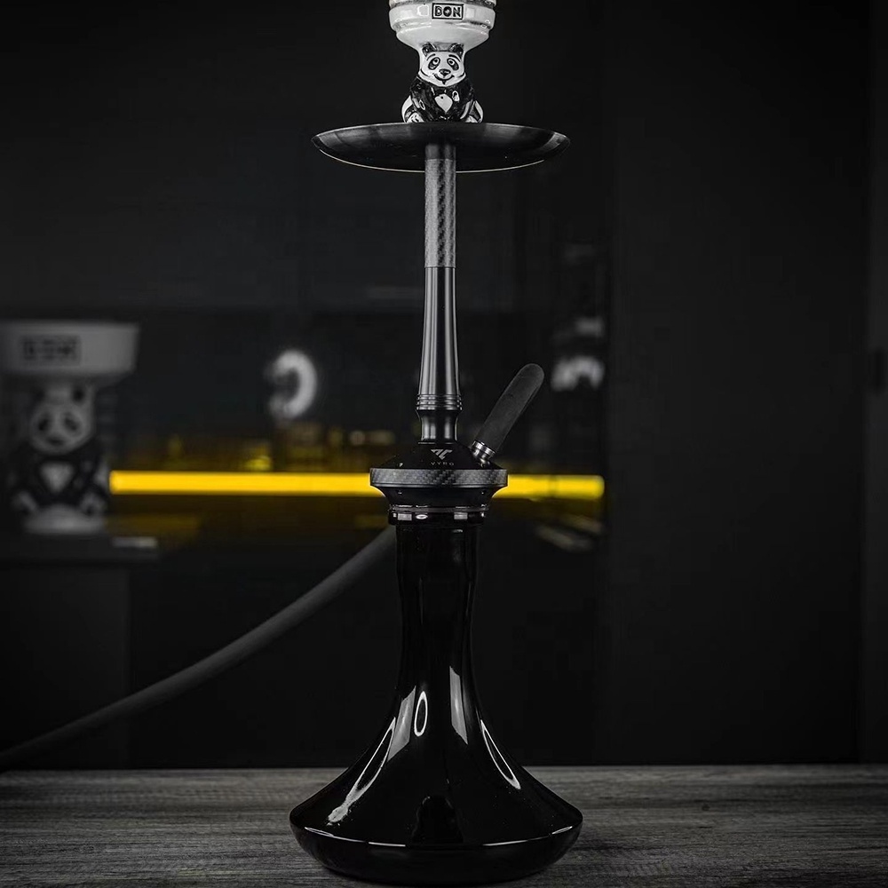 2023 Hot Sell New Design High Quality Big Size Germany Stainless steel vyro noir hookah moze shisha Hookahs