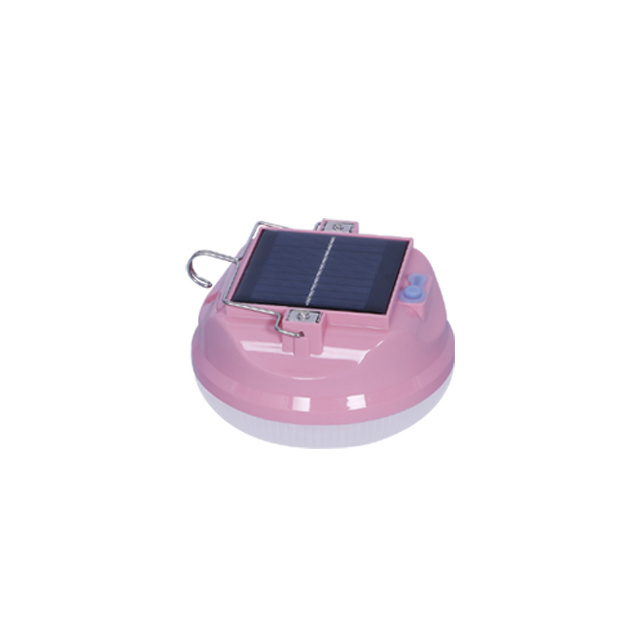 Portable 50W Rechargeable Solar LED Emergency Light for Outdoor Camping Use