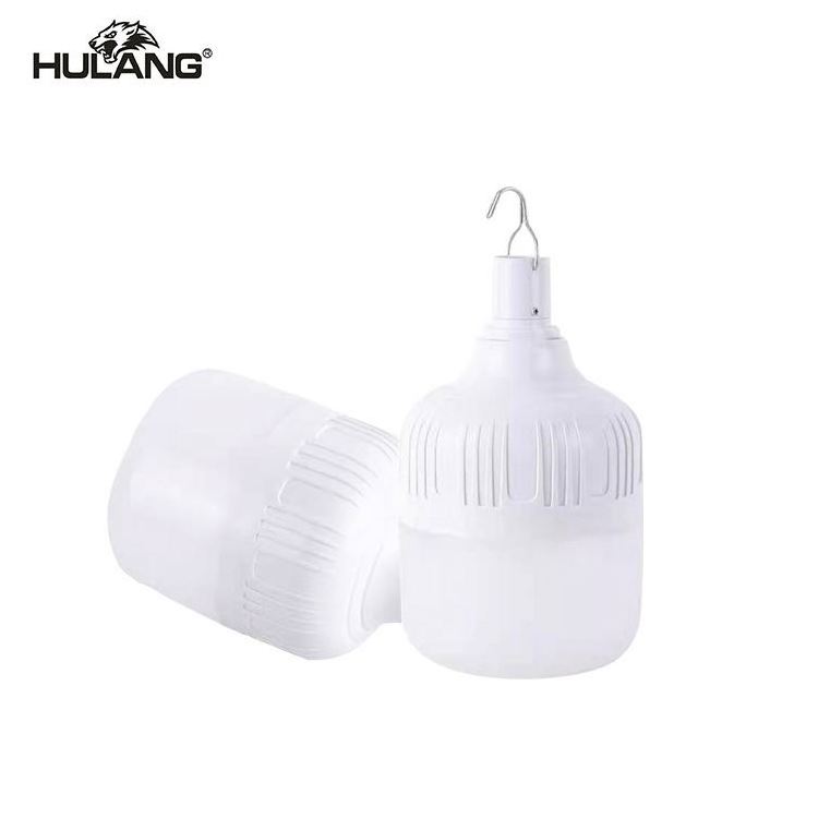 Best quality hanging solar power charging lamp night market led light bulb