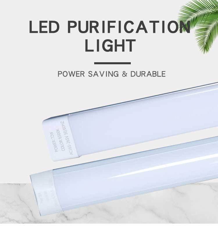 Led Linear Batten Light  Fixture Ceiling Linkable Waterproof Led Tube Light 2Ft 20W Commerical Suspend Led Batten Light