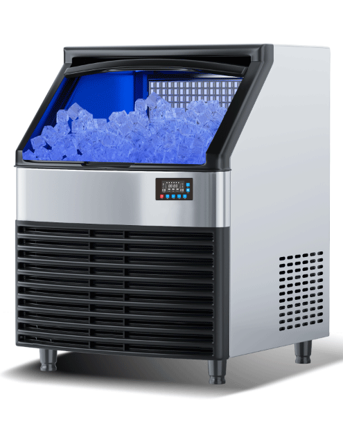 Small ice machine Commercial milk tea shop bar restaurant can use automatic block ice machine 110V ice machine