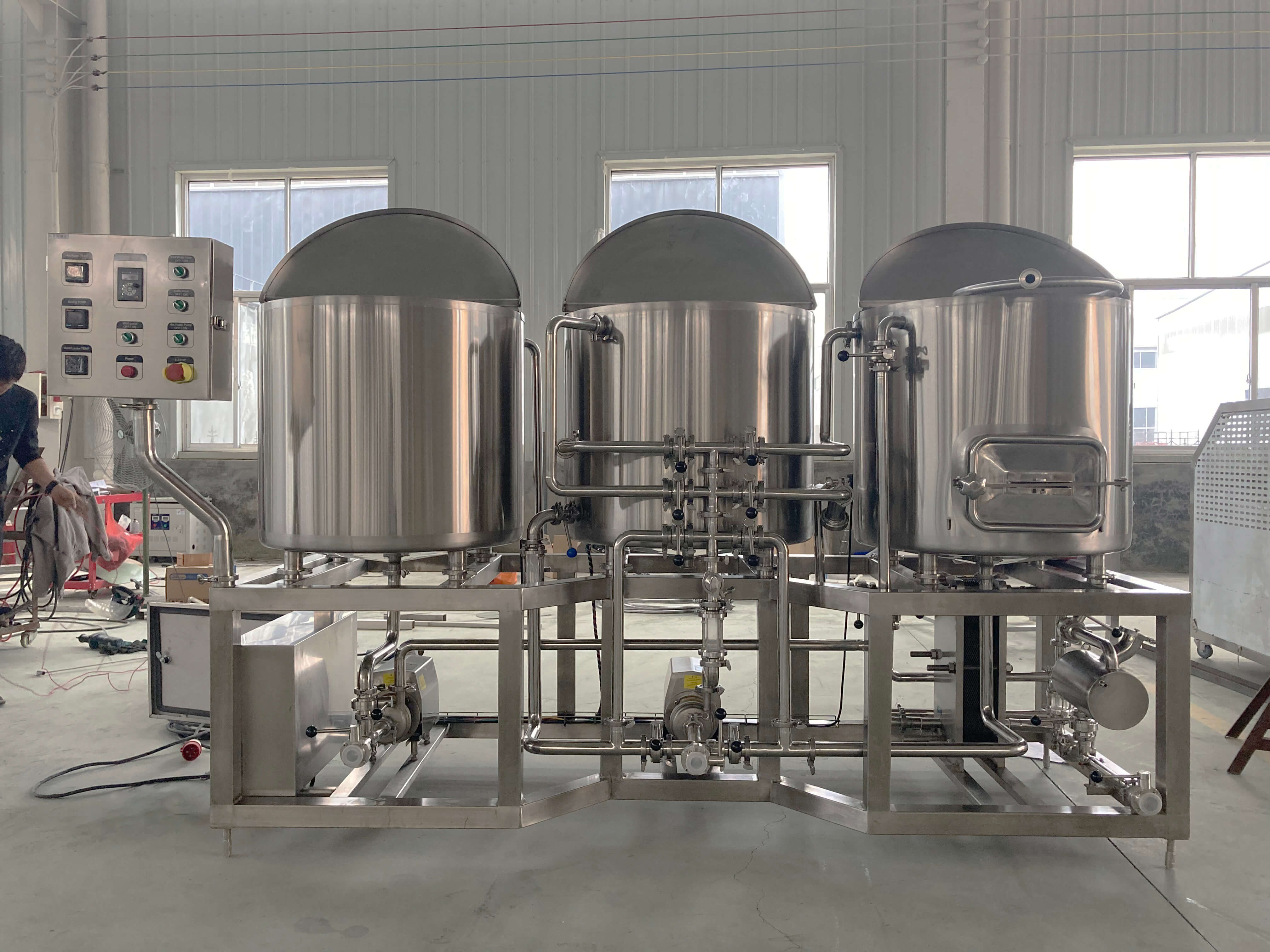 Beer Making Machine Craft Beer Brewery Industrial Turnkey Restaurant Home Beer Brewing Equipment System