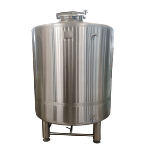 Cold liquor tank conical fermentation tank for beer brewing system